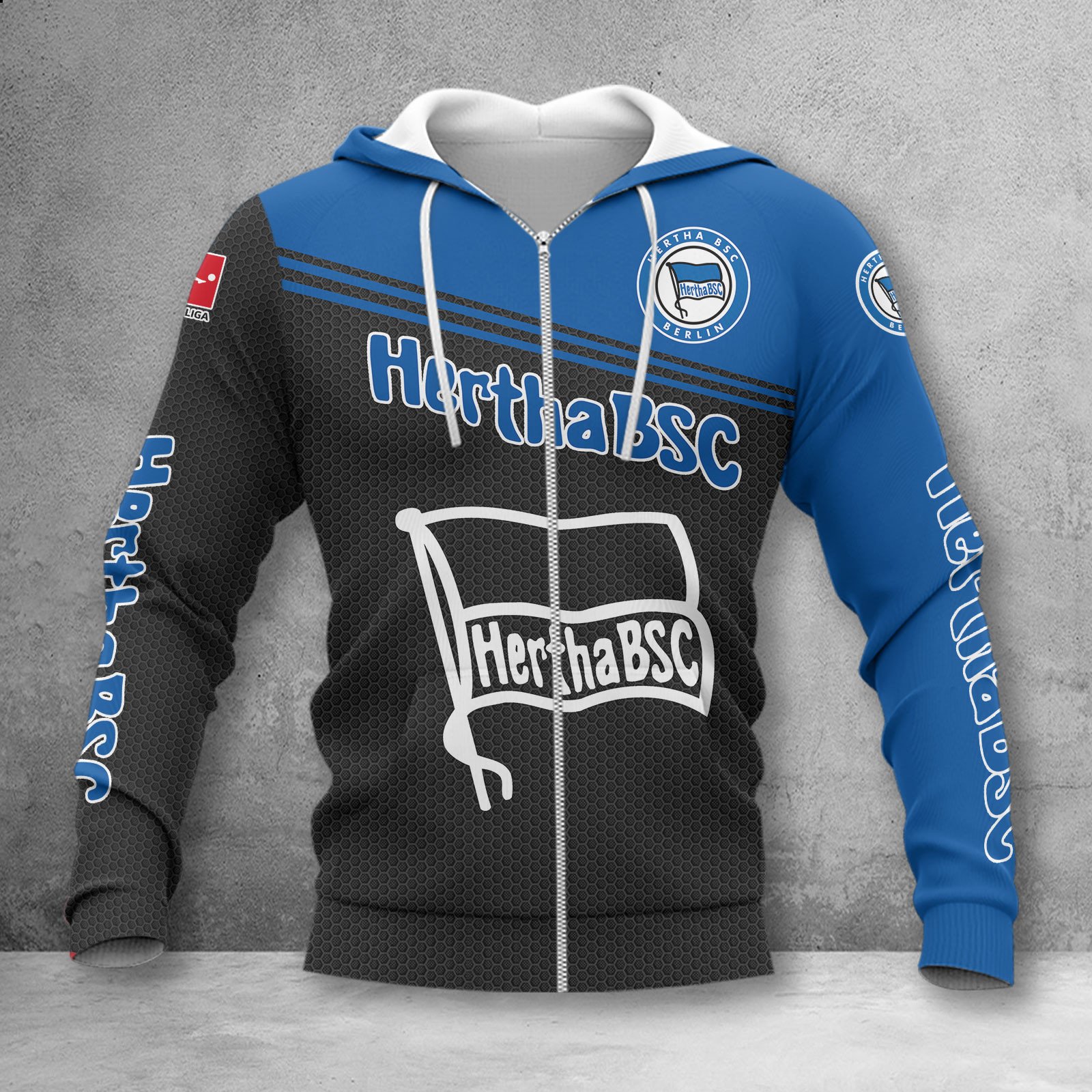 Hertha BSC Zip Hoodie