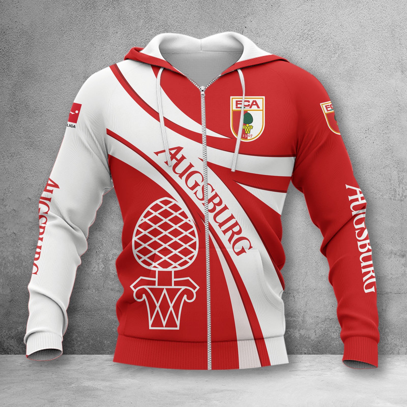 FC Augsburg Zip Hoodie