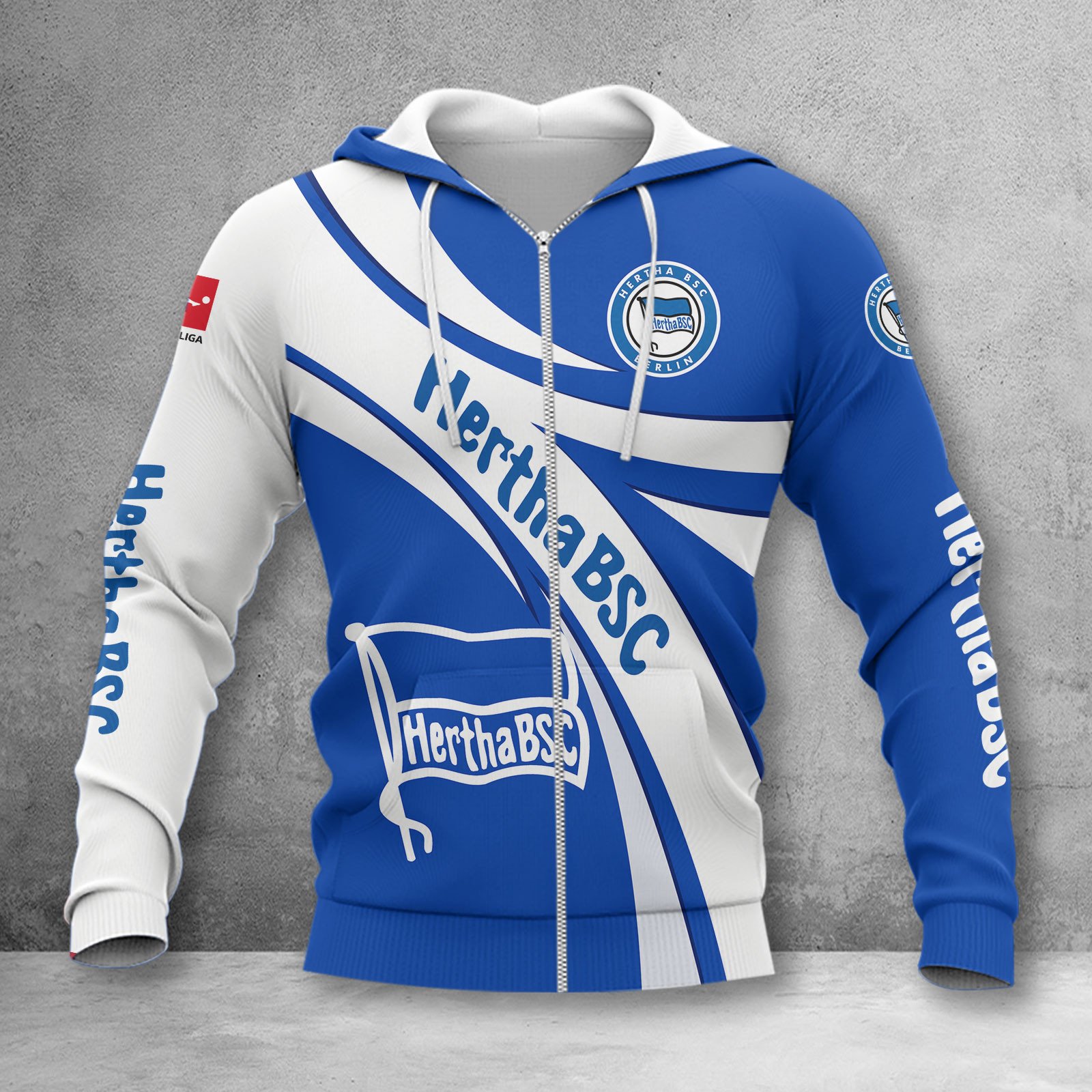 Hertha BSC Zip Hoodie