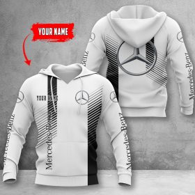 Mercedes-Benz White Hoodie