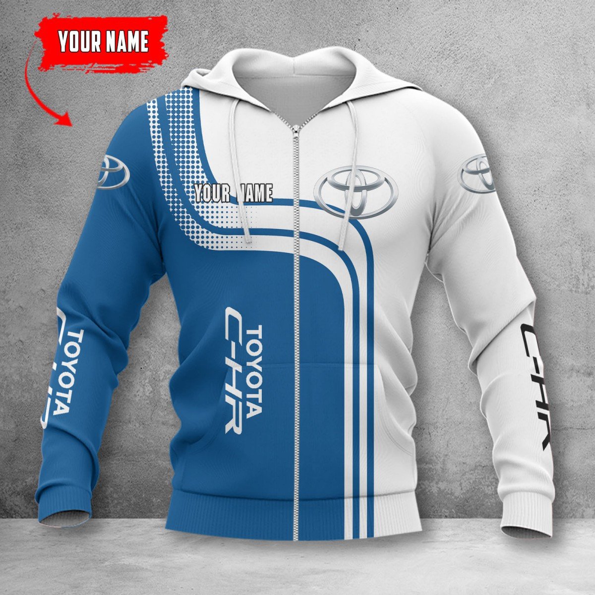 Toyota C-HR Zip Hoodie