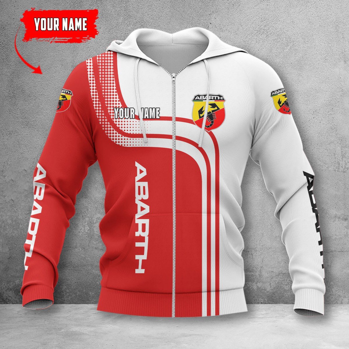 Abarth Zip Hoodie