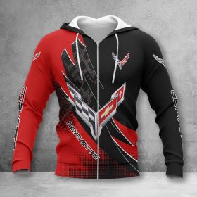 Chevrolet Corvette Zip Hoodie