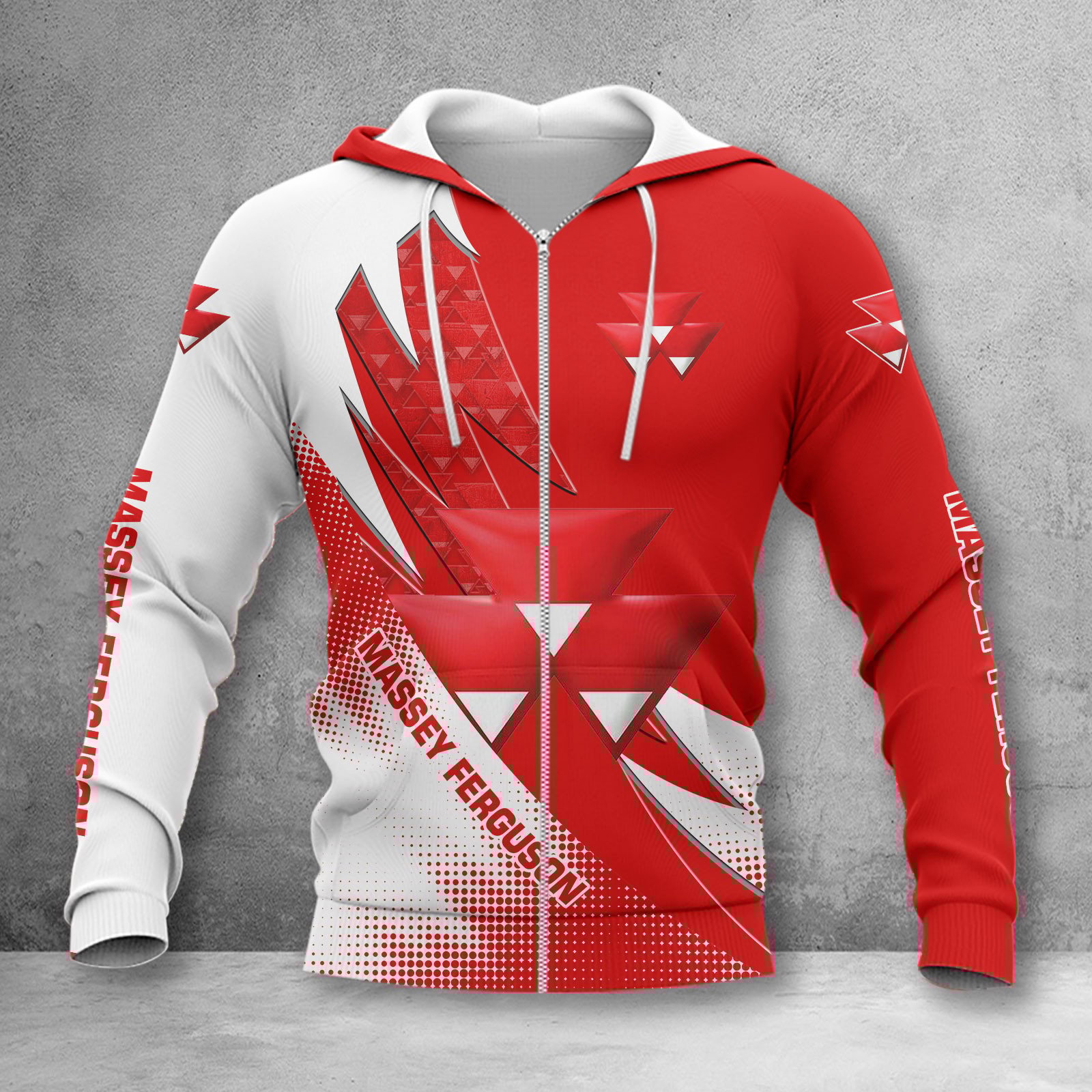 Massey Ferguson Zip Hoodie