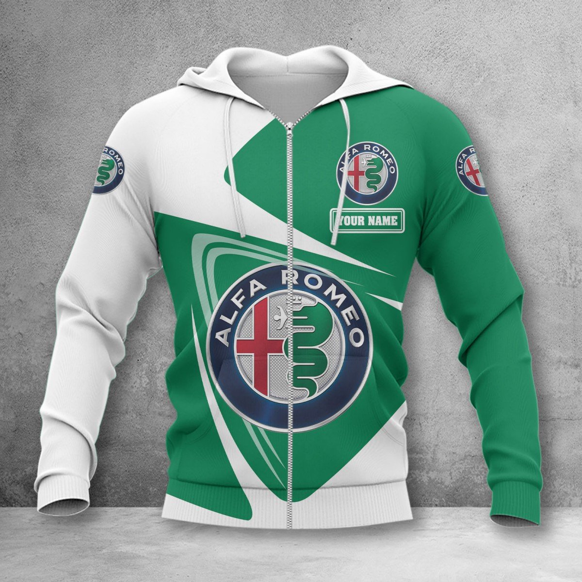 Alfa Romeo Zip Hoodie