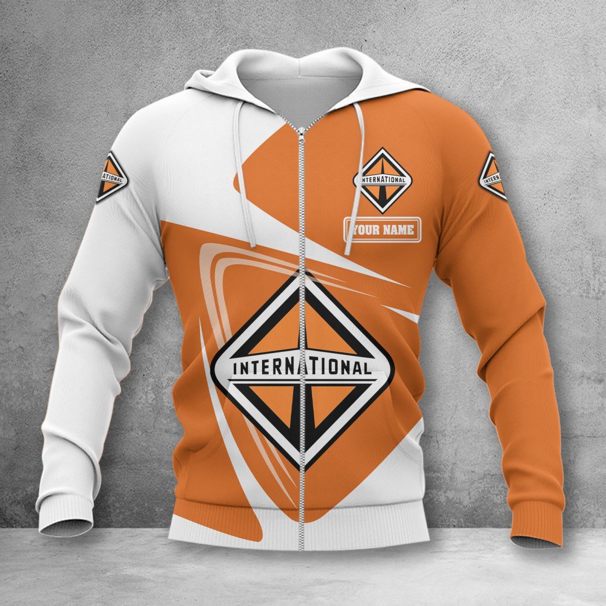 International Zip Hoodie