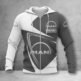 MAN Truck Zip Hoodie