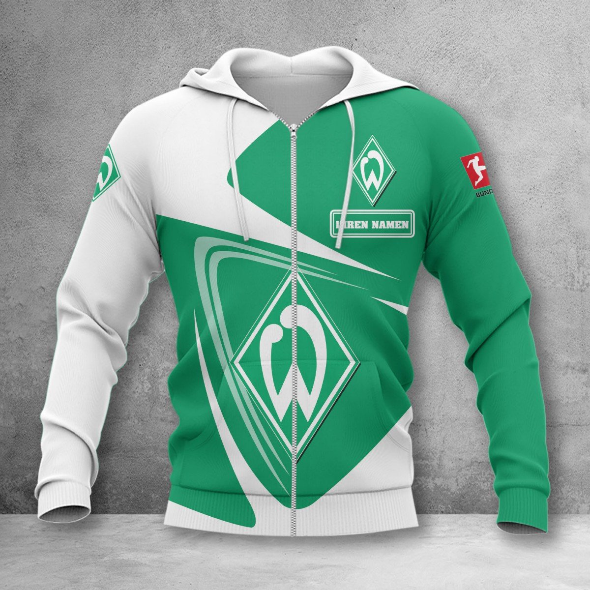 Werder Bremen Zip Hoodie