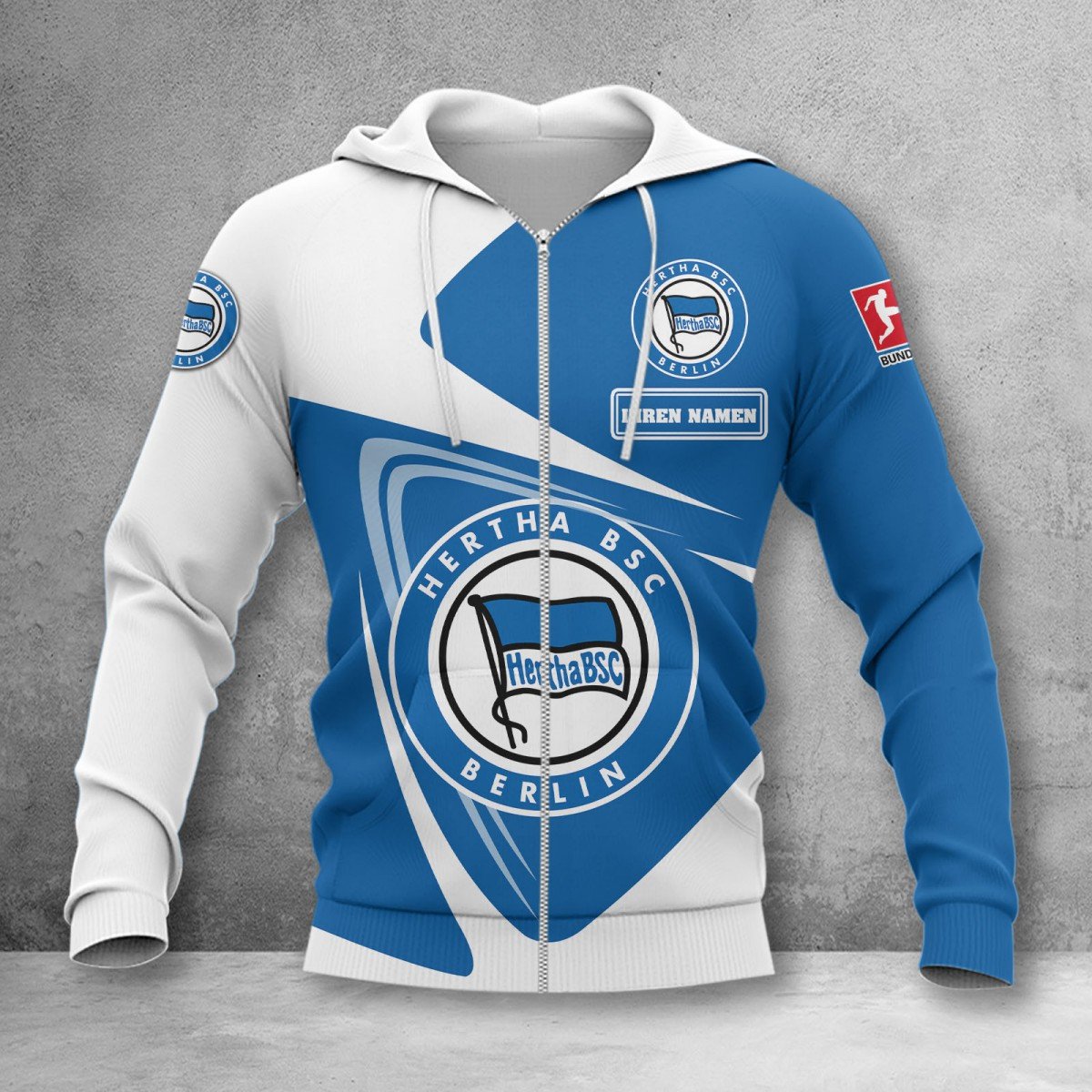Hertha BSC Zip Hoodie