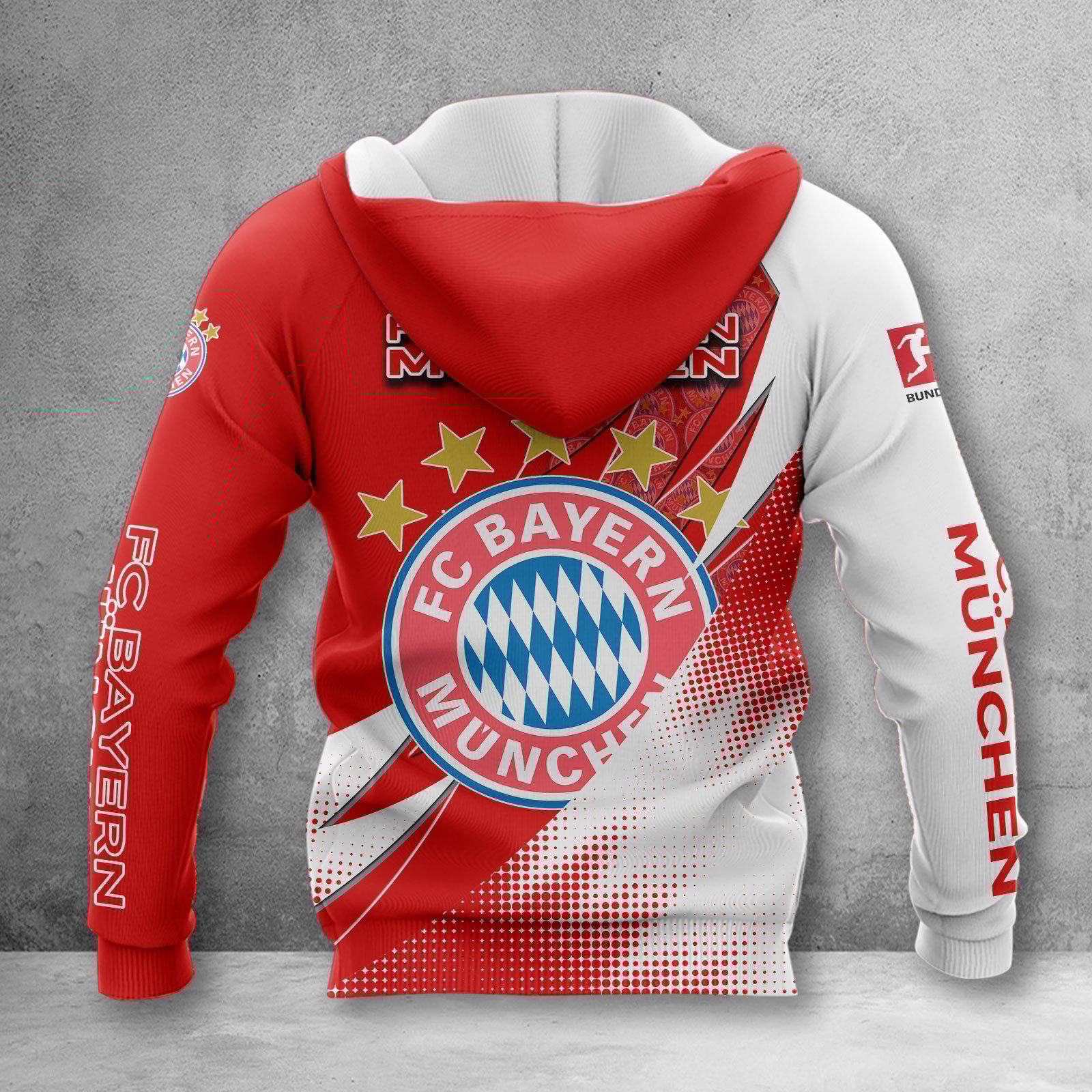 FC Bayern München Zip Hoodie – Bild 2