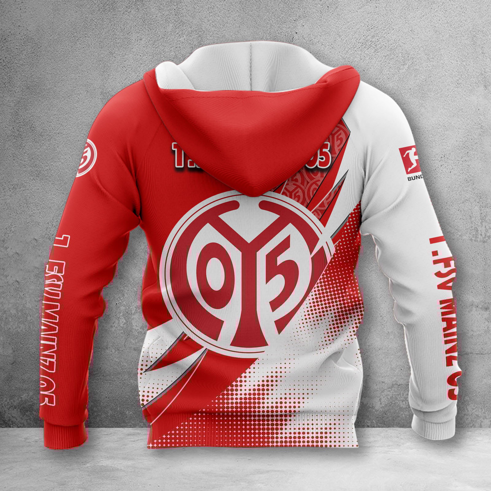 1. FSV Mainz 05 Zip Hoodie – Bild 2