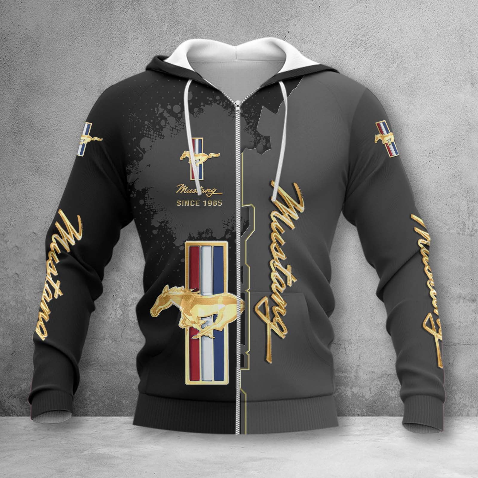 Ford Mustang Zip Hoodie
