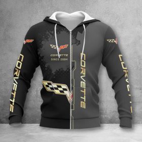 Corvette C6 Zip Hoodie