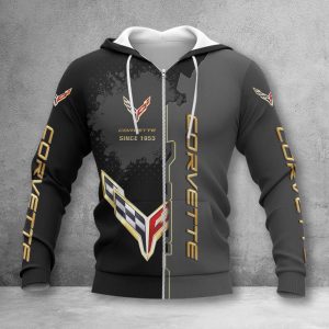 Chevrolet Corvette Zip Hoodie