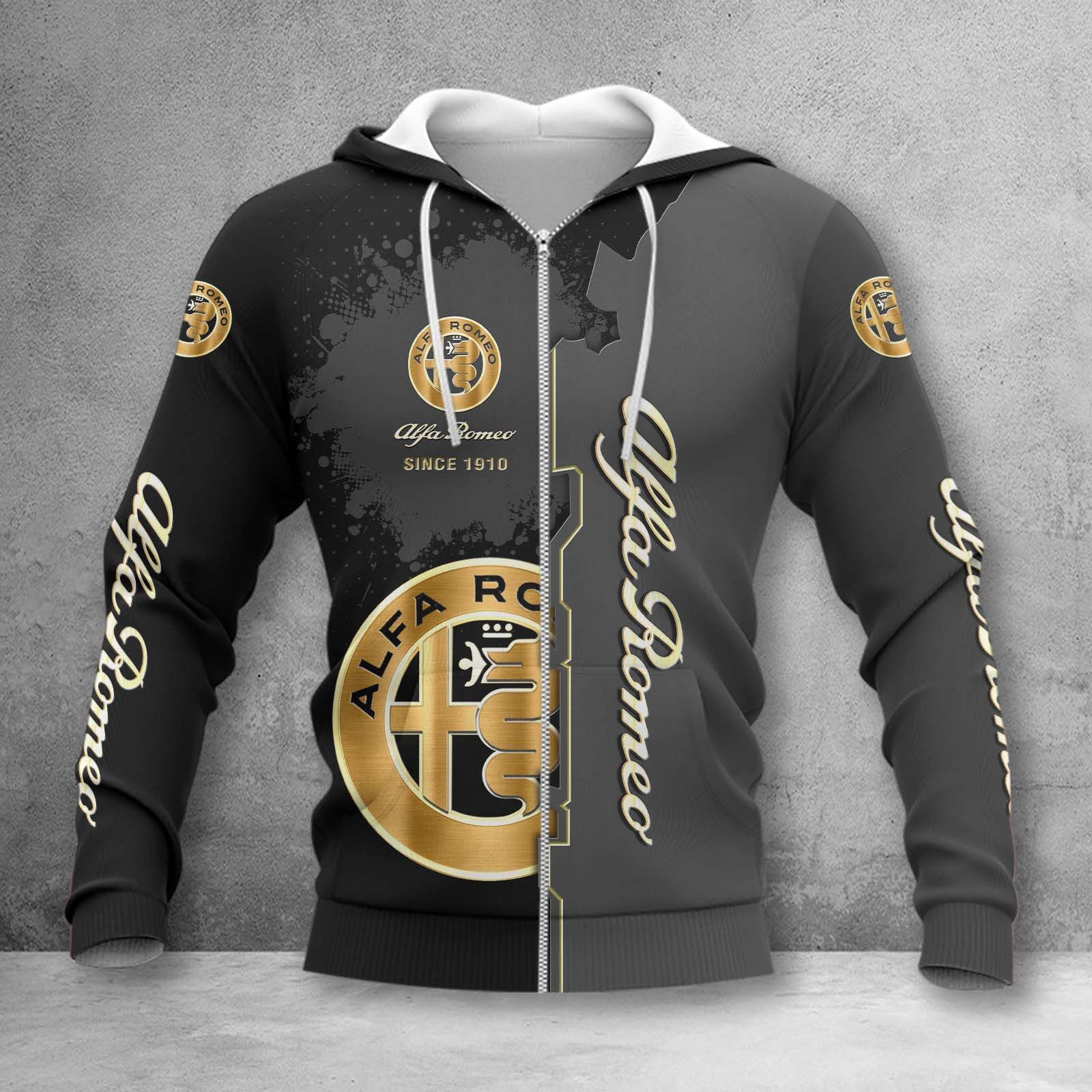 Alfa Romeo Zip Hoodie