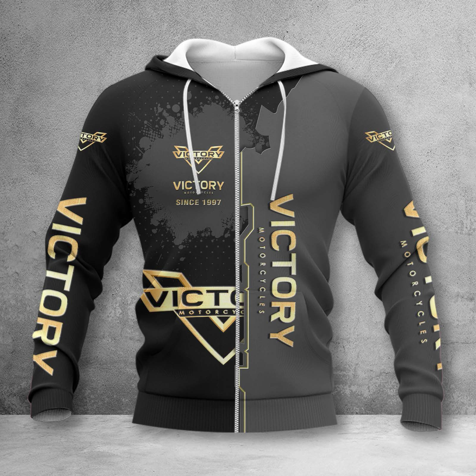 Victory Motorcycles Zip Hoodie