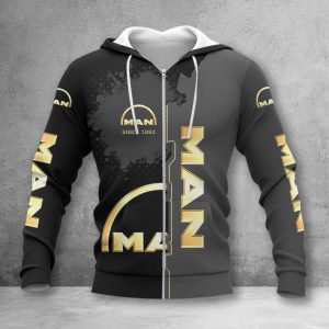 MAN Truck Zip Hoodie