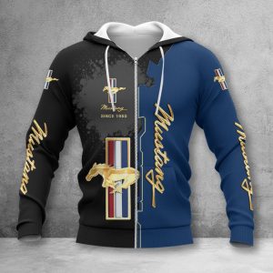Ford Mustang Zip Hoodie
