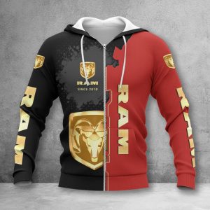 Ram Truck Zip Hoodie