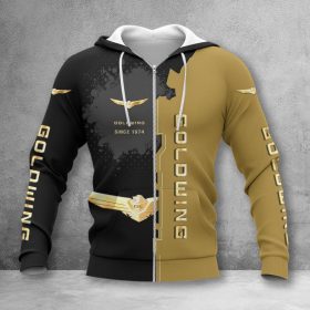 Honda Gold Wing Zip Hoodie