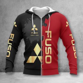 Mitsubishi Fuso Zip Hoodie