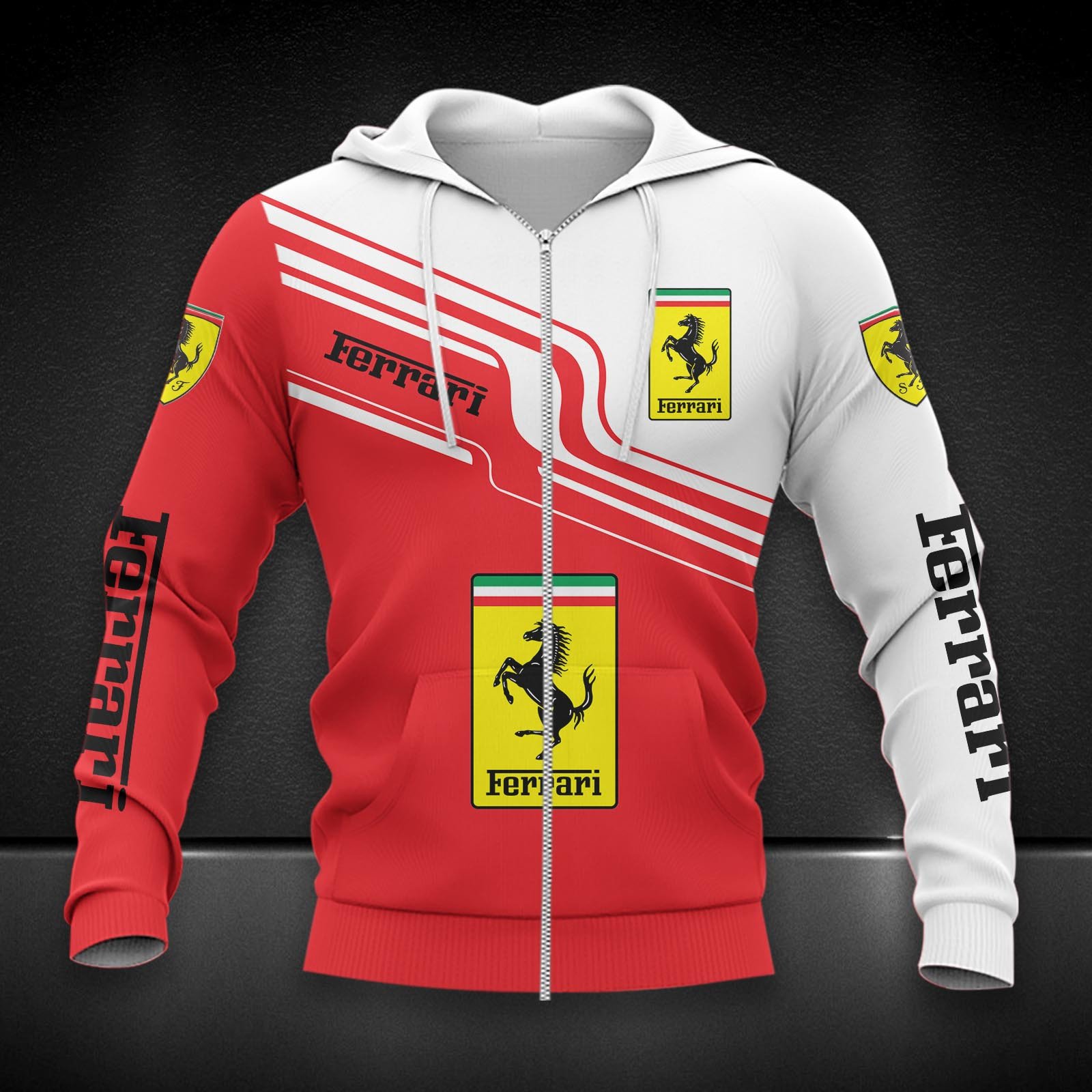 Ferrari Zip Hoodie