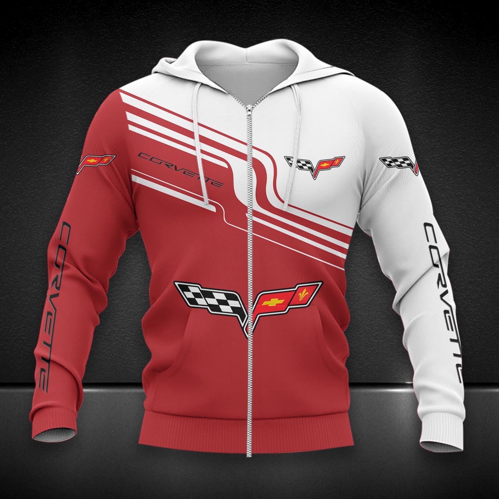 Corvette C6 Zip Hoodie