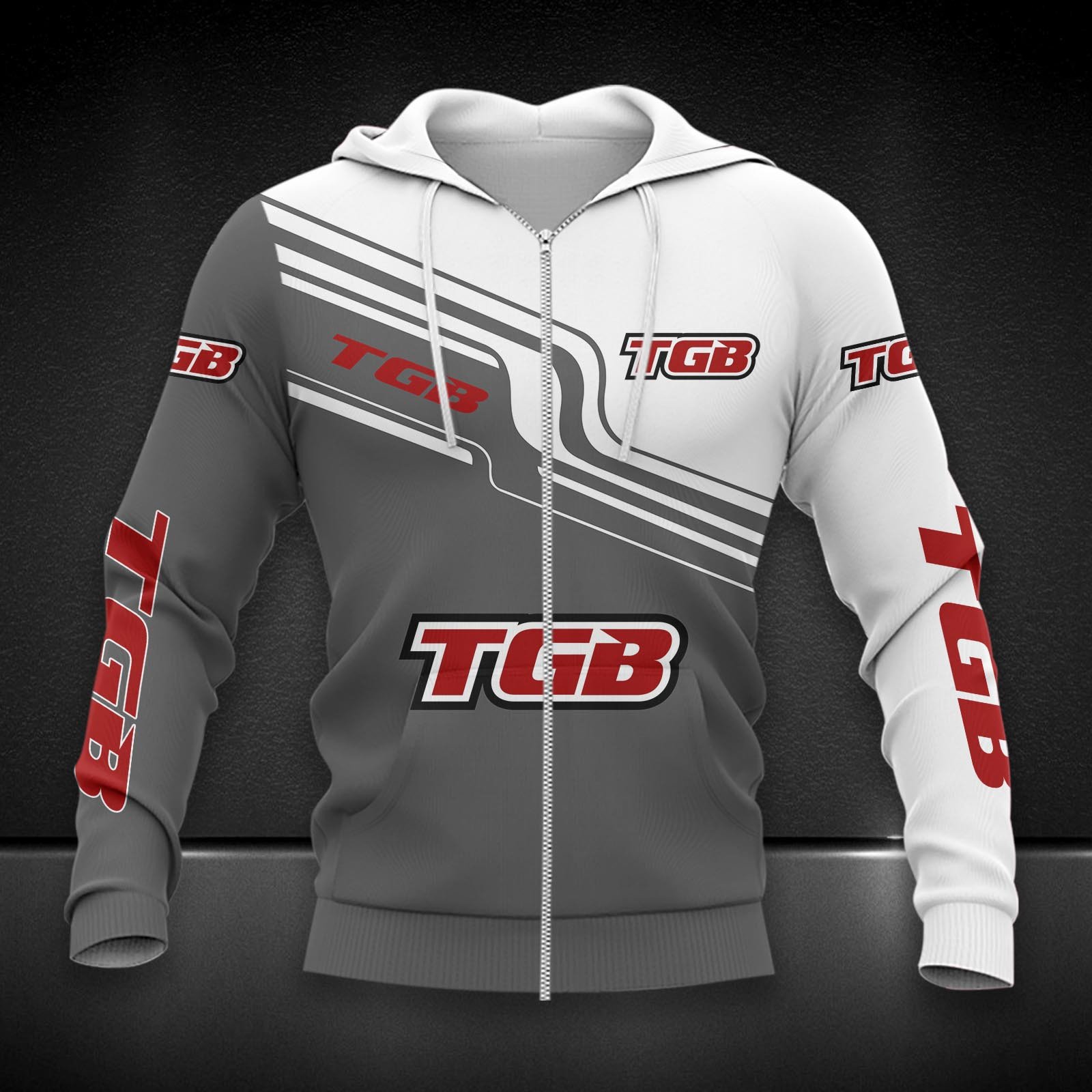 TGB Motorcyles Zip Hoodie
