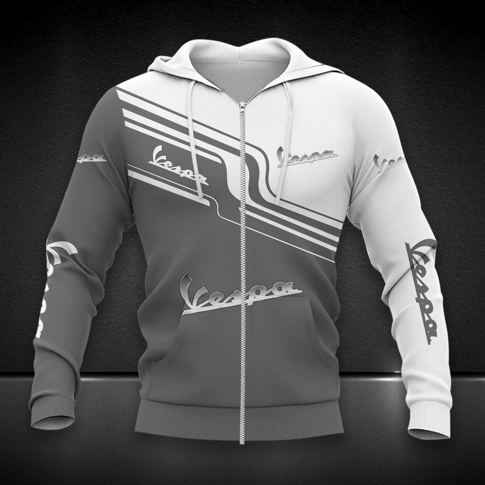 Vespa Zip Hoodie