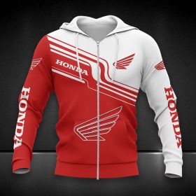 Honda Motorcycle Zip Hoodie