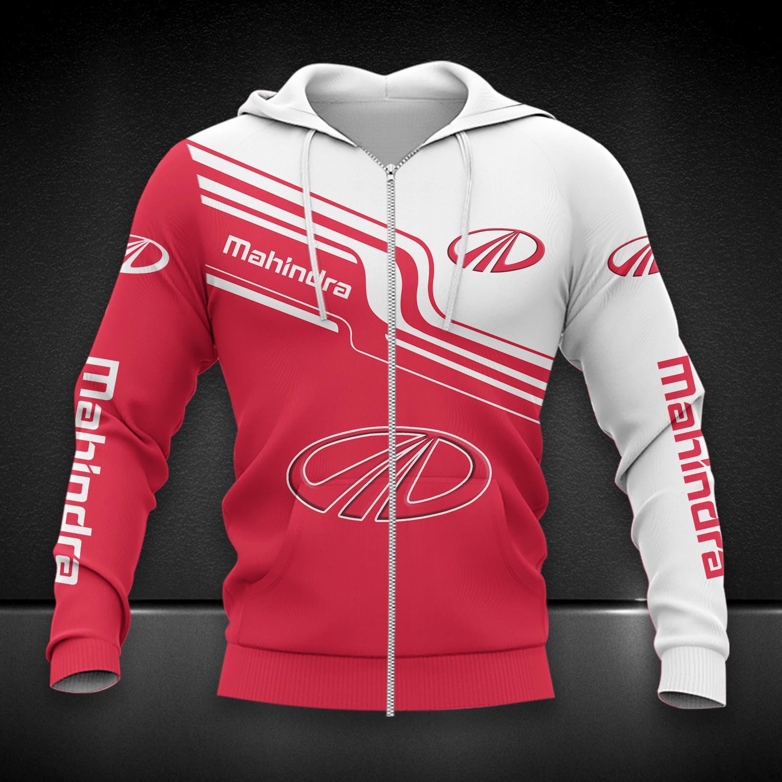 Mahindra Zip Hoodie