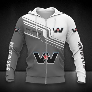 Western Star Zip Hoodie