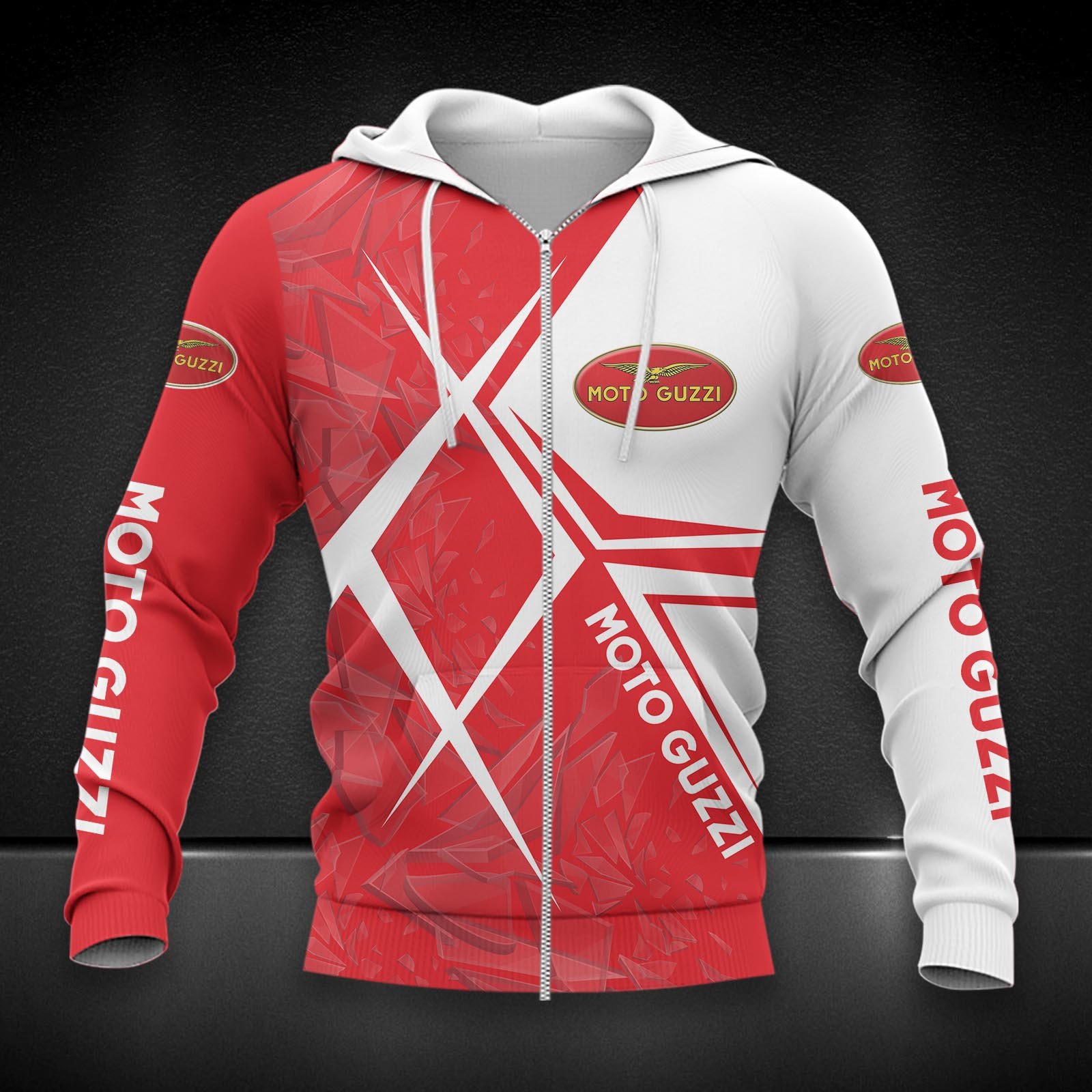 Moto Guzzi Zip Hoodie