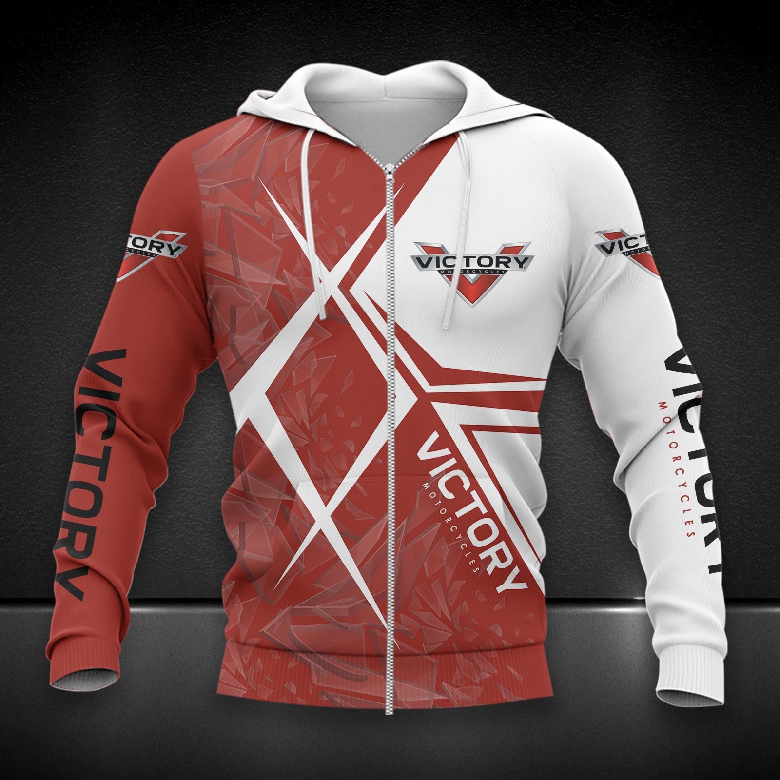 Victory Motorcycles Zip Hoodie
