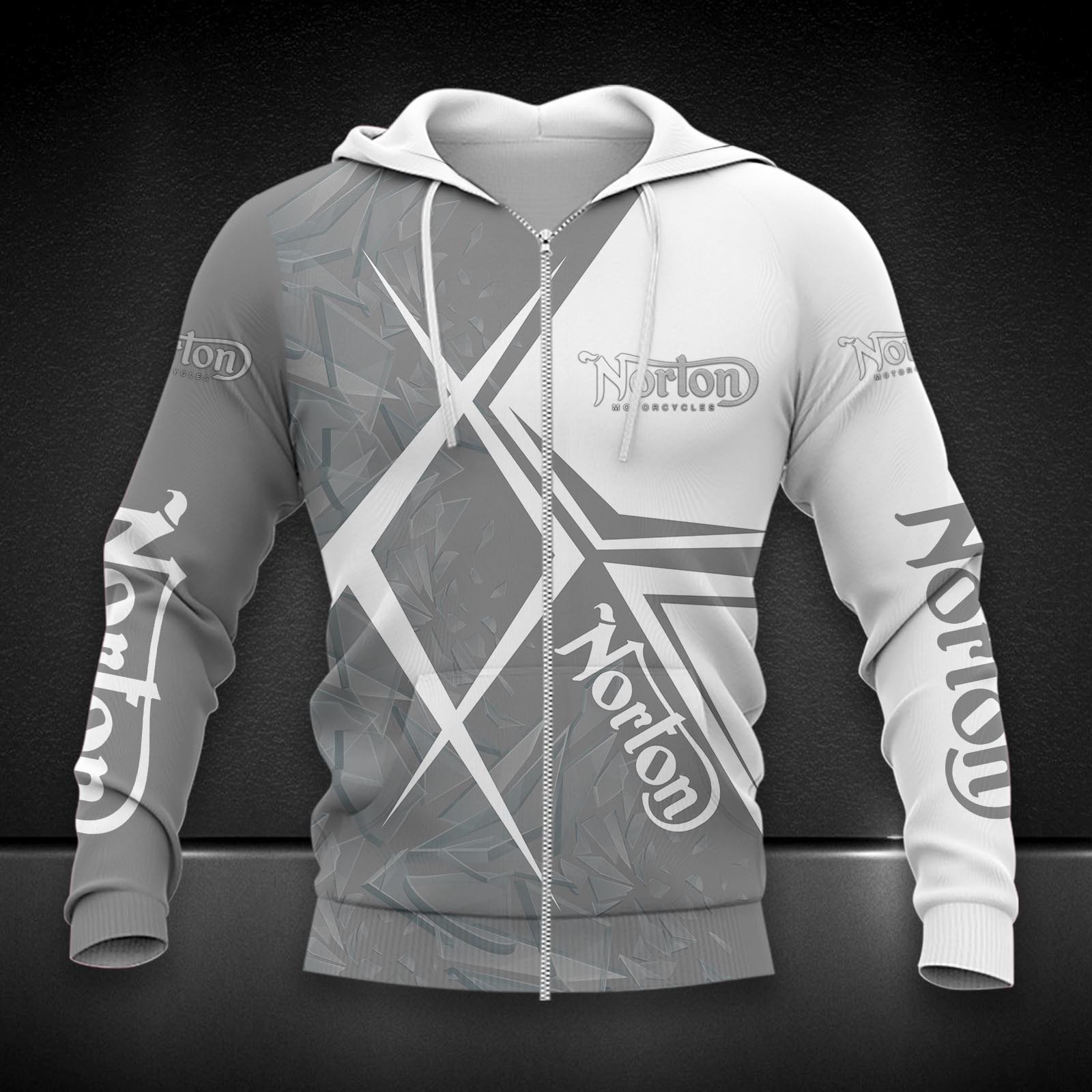 Norton Motorcycles Zip Hoodie