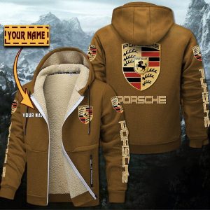 Porsche Gefütterte Kapuzenjacke – Für Herbst & Winter