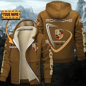 Porsche Gefütterte Kapuzenjacke – Für Herbst & Winter