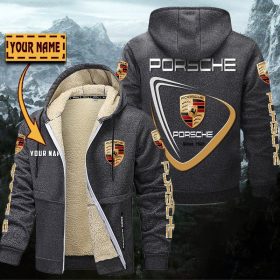 Porsche Gefütterte Kapuzenjacke – Für Herbst & Winter