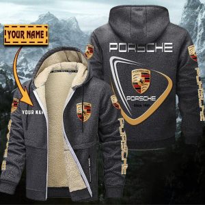 Porsche Gefütterte Kapuzenjacke – Für Herbst & Winter