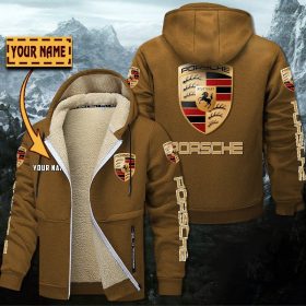 Porsche Gefütterte Kapuzenjacke – Für Herbst & Winter