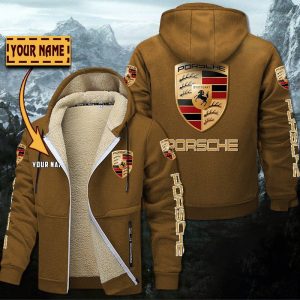 Porsche Gefütterte Kapuzenjacke – Für Herbst & Winter