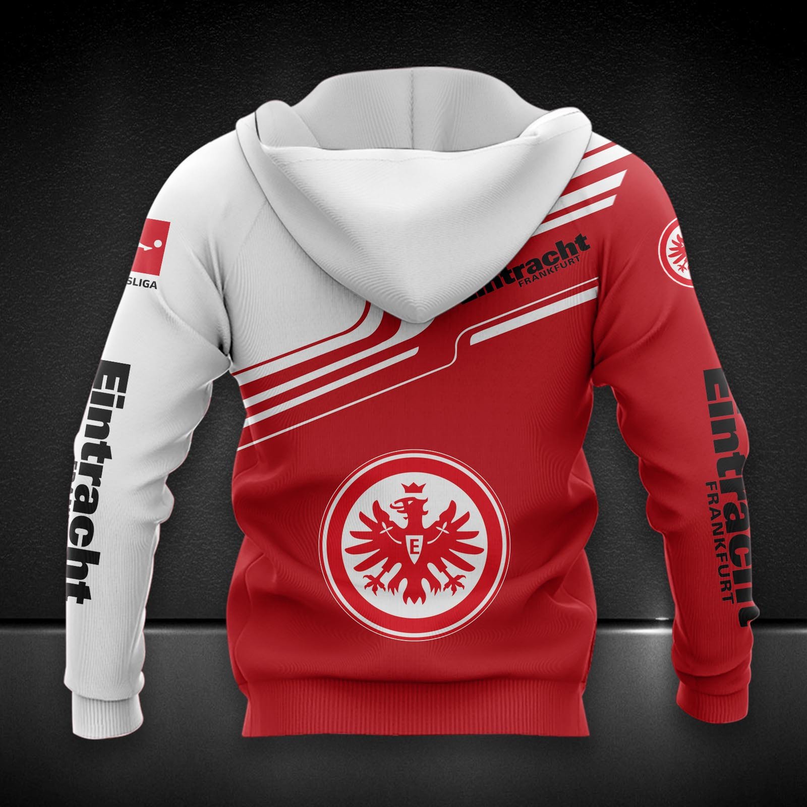 Eintracht Frankfurt Zip Hoodie – Bild 2