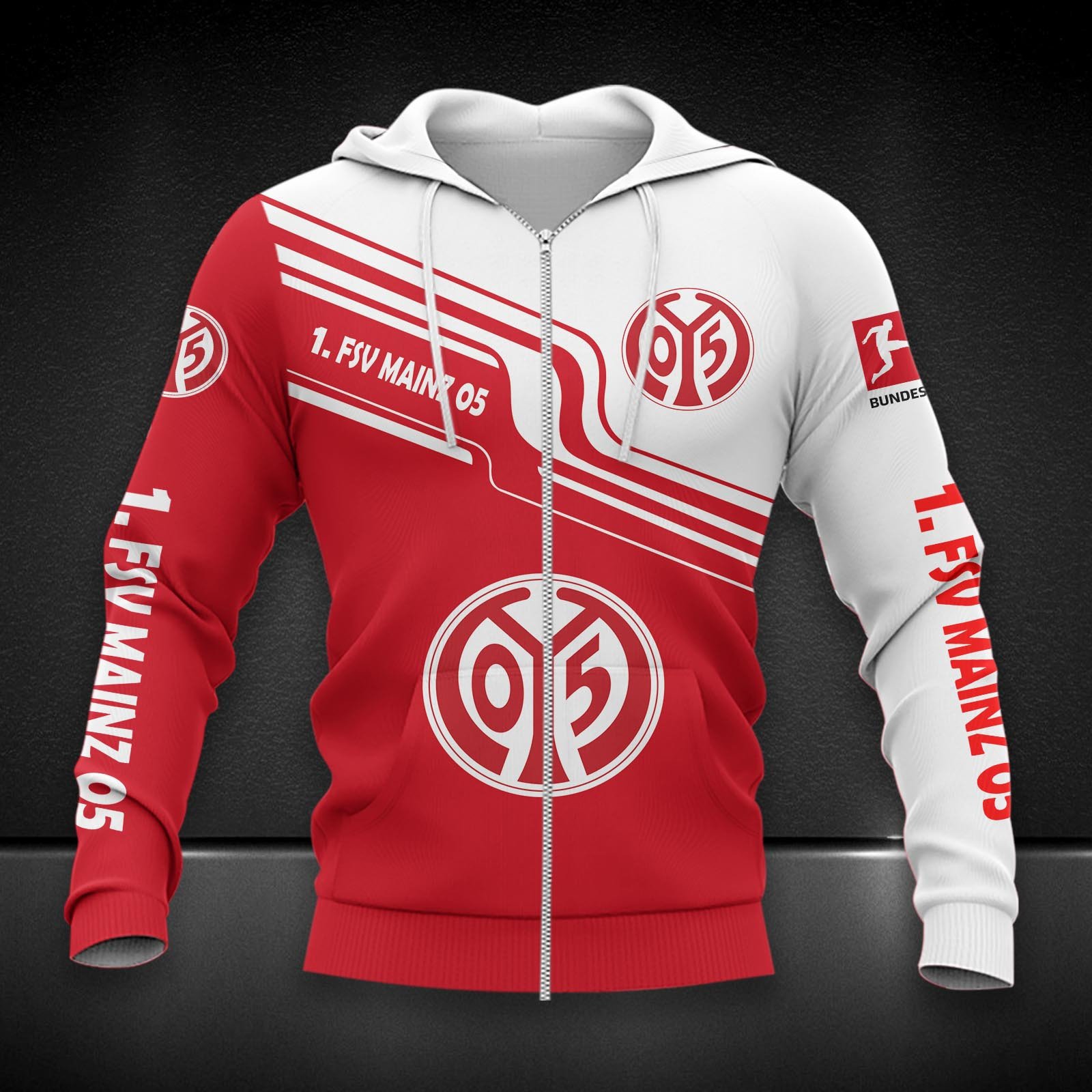 1. FSV Mainz 05 Zip Hoodie