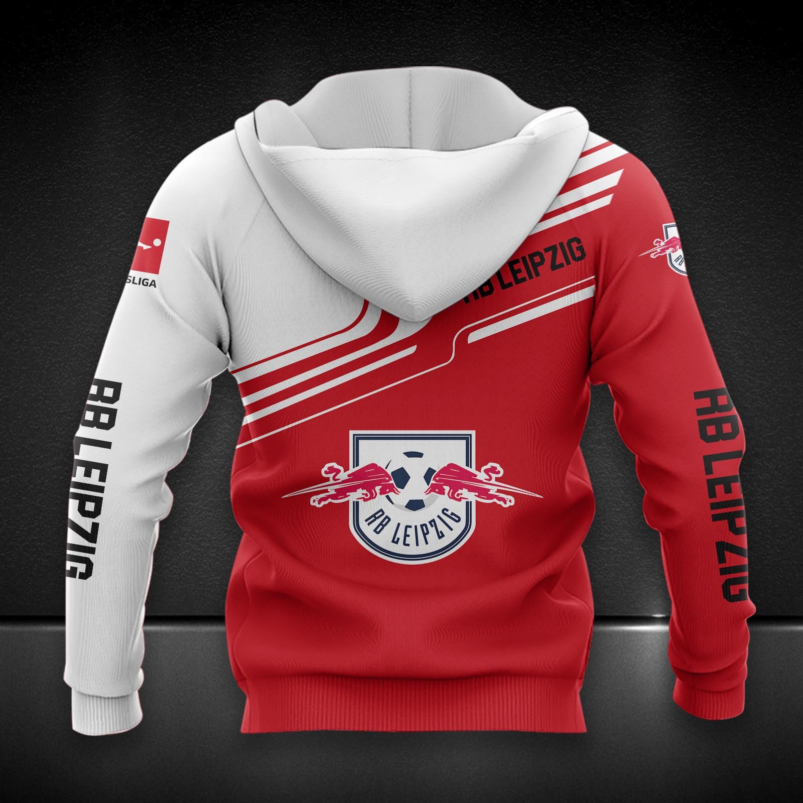 RB Leipzig Zip Hoodie – Bild 2