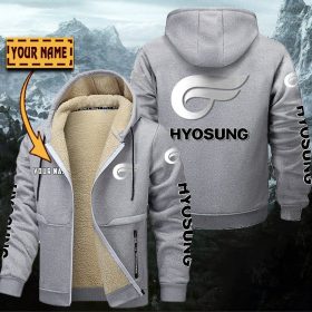 Hyosung Motorcyles Gefütterte Kapuzenjacke – Für Herbst & Winter