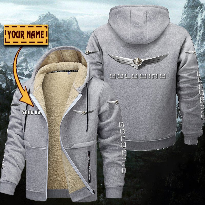 Honda Gold Wing Gefütterte Kapuzenjacke – Für Herbst & Winter – Bild 5