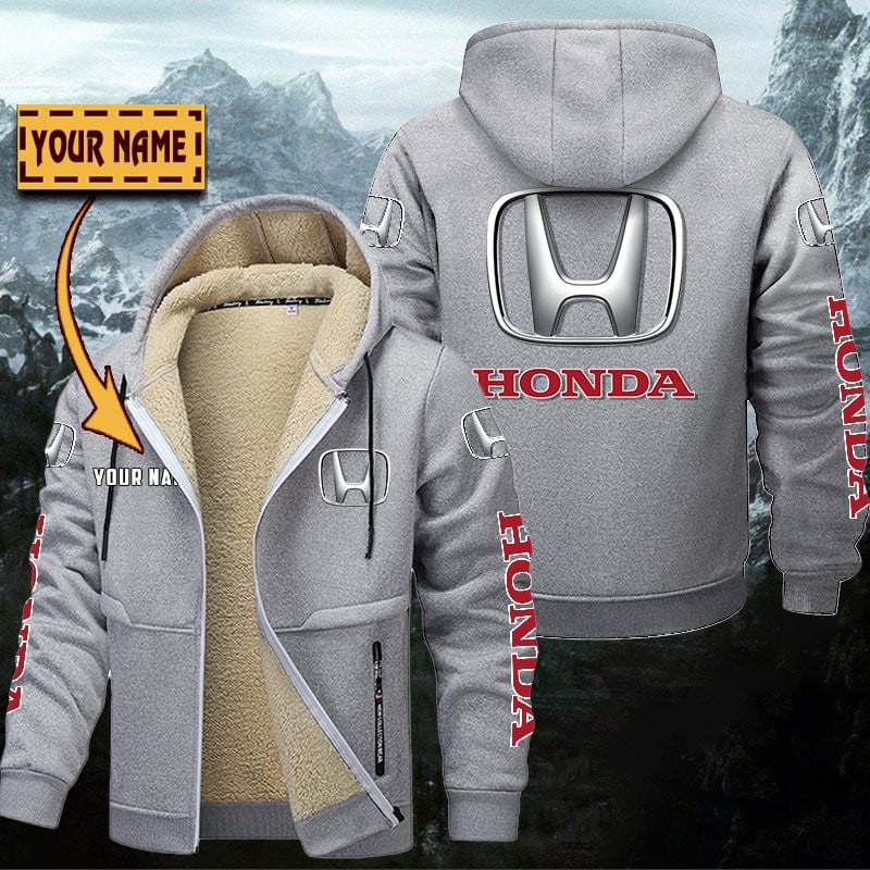 Honda Gefütterte Kapuzenjacke – Für Herbst & Winter – Bild 6