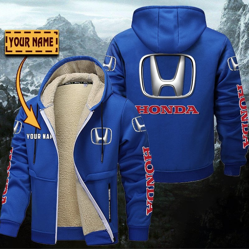 Honda Gefütterte Kapuzenjacke – Für Herbst & Winter – Bild 8