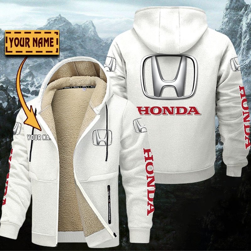 Honda Gefütterte Kapuzenjacke – Für Herbst & Winter – Bild 9
