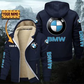 BMW Car Gefütterte Kapuzenjacke – Für Herbst & Winter